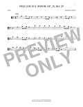 Prelude, Op. 28, No. 20
