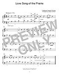 Love Song Of The Prairie (arr. Joseph Johnson)