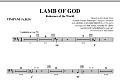 Lamb Of God (Redeemer Of The World) - Timpani