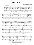 That's All [Jazz version]