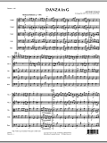 Danza In G - Full Score