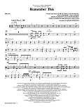 Remember This (arr. Roger Emerson) - Drums
