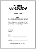 Winning Snare Drum Solos For The Beginner