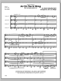 Air On The G String (from Orchestral Suite No. 3) - Full Score
