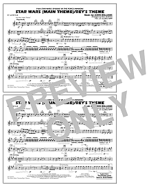 Star Wars (Main Theme)/Rey's Theme (from Star Wars: The Force Awakens) - Eb Alto Sax 
