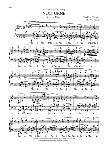 Nocturne in E-flat Major, Op. 55, No. 2 
