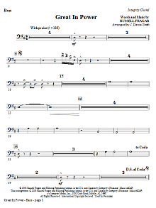 Great In Power - Double Bass 