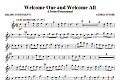 Welcome One And Welcome All - A Festive Processional - C Instrument I
