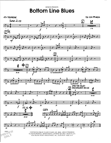 Bottom Line Blues - 3rd Trombone 