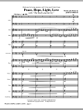 Peace, Hope, Light, Love (with The Holly And The Ivy) - Full Score