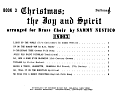 Christmas; The Joy & Spirit - Book 3/Baritone TC