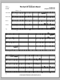 Earl Of Oxford's March, The - Full Score