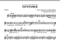 September (arr. Paul Murtha) - F Horn 2