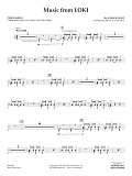 Music from "Loki" (arr. Michael Brown) - Percussion 1