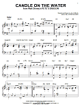 Candle On The Water [Jazz version] (arr. Brent Edstrom)