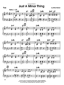 Just A Minor Thing - Piano 