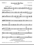 Awesome In This Place (with Worthy) - Trombone 1 & 2
