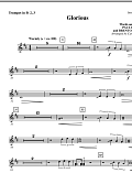 Glorious - Trumpet 2 & 3