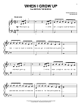 When I Grow Up (from Matilda The Musical)