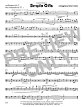 Simple Gifts - 1st Baritone B.C.