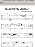 I Can Love You Like That