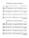 We Wish You A Merry Christmas (arr. Patrick Roulet)