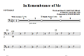In Remembrance Of Me - Contrabass