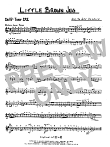 Little Brown Jug - 2nd Eb Alto Saxophone 