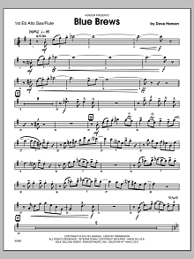 Blue Brews - Alto Sax 1 