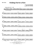 Holding Out for a Hero (from Footloose) (arr. Paul Langford) - Bass