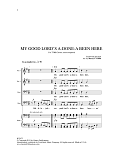 My Good Lord's Done-a Been Here (arr. Stacey V. Gibbs)