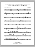 Concerto For Alto Saxophone And Wind Ensemble - Glockenspiel