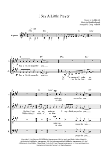 I Say A Little Prayer (arr. Craig McLeish) 