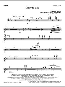 Glory To God - Flute 1 & 2 