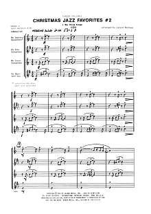 Christmas Jazz Favorites #2 - Full Score 