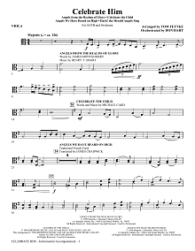 Celebrate Him (Medley) - Viola 