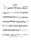 Allegro from Brandenburg Concerto No. 3 - Eb Clarinet