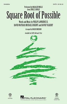 Square Root of Possible (from Jingle Jangle) (arr. Roger Emerson) - Trumpet 1 