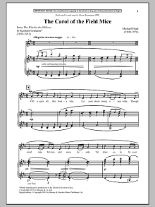 The Carol Of The Field Mice 