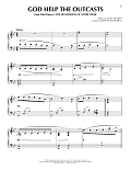 God Help The Outcasts (from The Hunchback Of Notre Dame) (arr. Phillip Keveren)