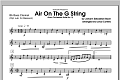 Air On The G String (from Orchestral Suite No. 3) - Bass Clarinet