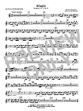 Adagio Symphony No. 2, Op. 61 - 2nd Eb Alto Saxophone
