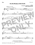 For the Beauty of the Earth - Oboe