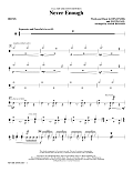Never Enough - Drums