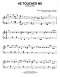 He Touched Me [Ragtime version]