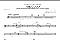 For Good (Duet Feature from Wicked) - Percussion 1