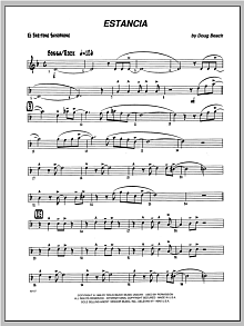 Estancia - Baritone Sax 