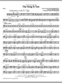 The Song Is You - Bass 