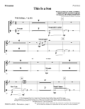 This Is a Son - Percussion