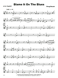 Blame It On The Blues - 4th Bb Trumpet